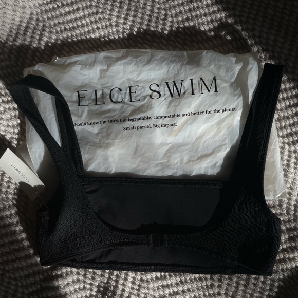 Erin top texture - Nero by elce swim (large) - Picture 5 of 8